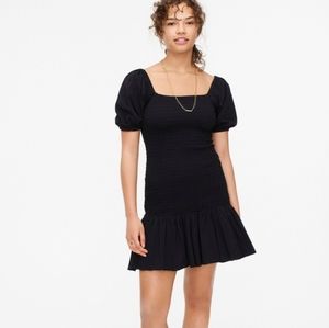 J. Crew Smocked Sheath Dress